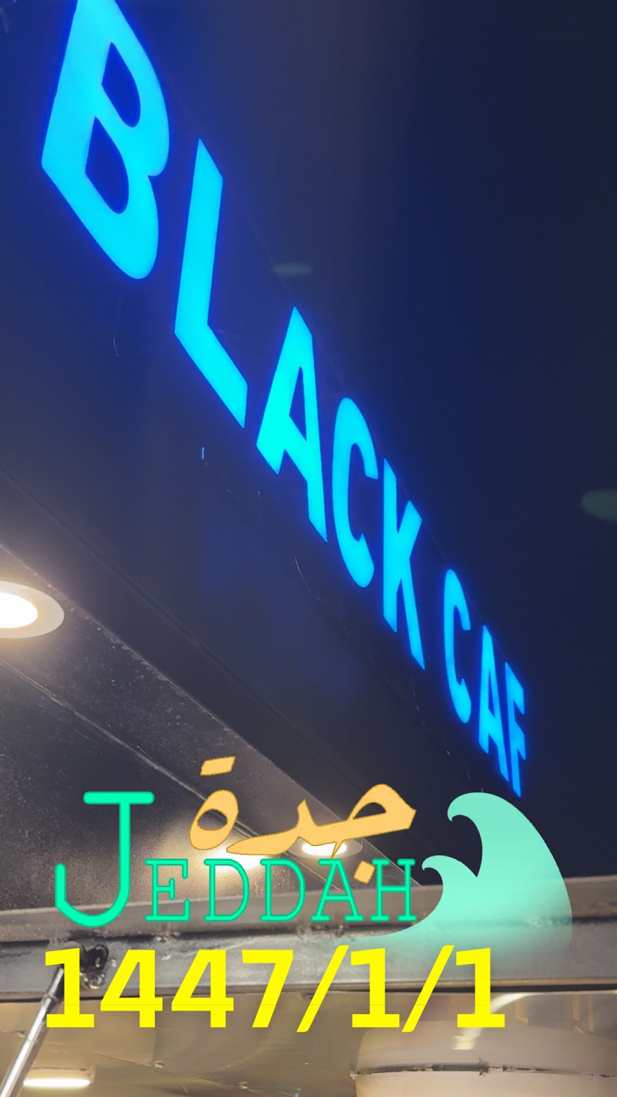 BLACK CAF